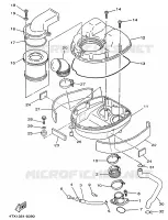 INTAKE for Yamaha TDM 1997