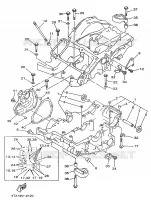 CRANKCASE for Yamaha TDM 1997