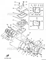 COVER   ENGINE 1 for Yamaha TDM 1997