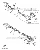 INDICATOR for Yamaha TDM 1997