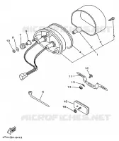 TAIL LIGHT for Yamaha TDM 1997