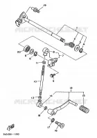GEAR SHIFT SHAFT / LEVER for Yamaha TDM 1997