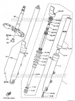 FRONT FORK for Yamaha TDM 1997