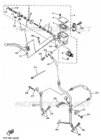 FRONT MASTER CYLINDER for Yamaha TDM 1997