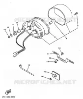 TAIL LIGHT for Yamaha TDM 1997