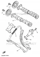 CAMSHAFT / TIMING CHAIN for Yamaha TDM 1997