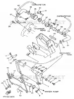 RADIATOR / HOSES for Yamaha TDM 1997