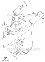 EXHAUST for Yamaha TDM 1997