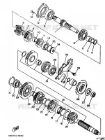 TRANSMISSION for Yamaha TDM 1997