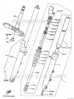 FRONT FORK for Yamaha TDM 1997