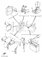 ELECTRICAL 1 for Yamaha TDM 1997
