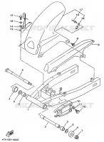 SWINGARM for Yamaha TDM 1997