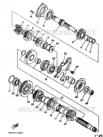 TRANSMISSION for Yamaha TDM 1997