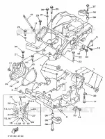 CRANKCASE for Yamaha TDM 1997
