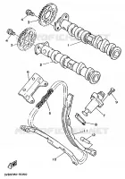 CAMSHAFT / TIMING CHAIN for Yamaha TDM 1997