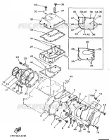 COVER   ENGINE 1 for Yamaha TDM 1997