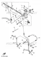 FRONT MASTER CYLINDER for Yamaha TDM 1997