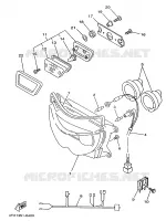 HEADLIGHT for Yamaha TDM 1997
