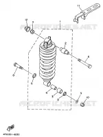REAR SHOCK ABSORBER for Yamaha TDM 1997