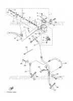 FRONT MASTER CYLINDER for Yamaha TDM 2001