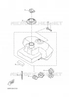 OIL TANK for Yamaha BW'S 2004
