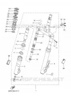 FRONT FORK for Yamaha BW'S 2004