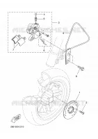 FRONT BRAKE CALIPER for Yamaha BW'S 2004