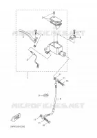 FRONT BRAKE MASTER CYLINDER for Yamaha BW'S 2004