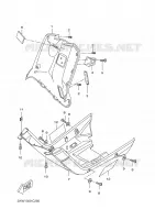 LEG SHIELD for Yamaha BW'S 2004