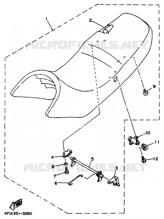 SEAT Yamaha MOTO 125 1995 TDR  TDR125