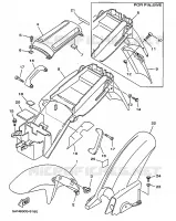 FENDER for Yamaha TDR 1999