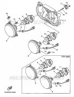 HEADLIGHT for Yamaha TDR 1999
