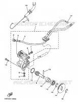 OIL PUMP for Yamaha TDR 1999