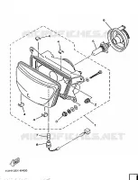 HEADLIGHT for Yamaha TRX 1996