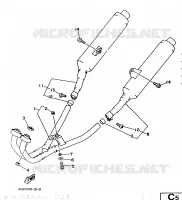 EXHAUST for Yamaha TRX 1997