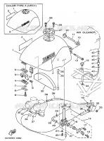 FUEL TANK for Yamaha TRX 1997
