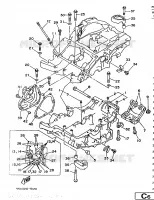 CRANKCASE for Yamaha TRX 1997