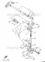 GEAR SHIFT SHAFT / LEVER for Yamaha TRX 1997