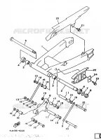 SWINGARM for Yamaha TRX 1997
