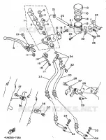 FRONT MASTER CYLINDER for Yamaha TRX 1997
