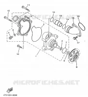 WATERPUMP for Yamaha TRX 1997