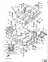 CRANKCASE for Yamaha TRX 1997