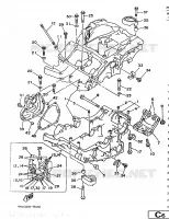CRANKCASE for Yamaha TRX 1997