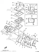 COVER   ENGINE 1 for Yamaha TRX 1998