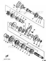 TRANSMISSION for Yamaha TRX 1998