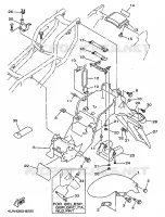 FENDER for Yamaha TRX 1998