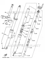 FRONT FORK for Yamaha TRX 1998
