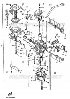 CARBURETOR for Yamaha TTE 1997