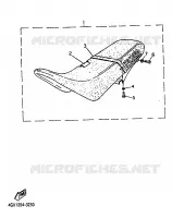 SEAT for Yamaha TTE 1997
