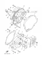 COVER   ENGINE 1 for Yamaha TTR 2001